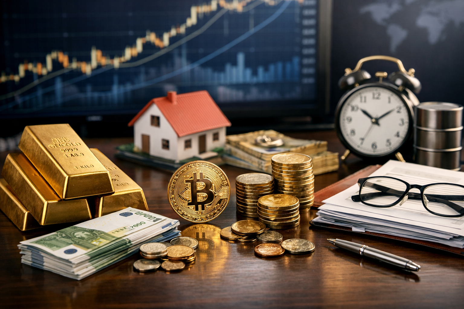 Protéger son patrimoine face à l’inflation : or physique, Bitcoin et diversification des actifs comme alternatives à l’épargne traditionnelle