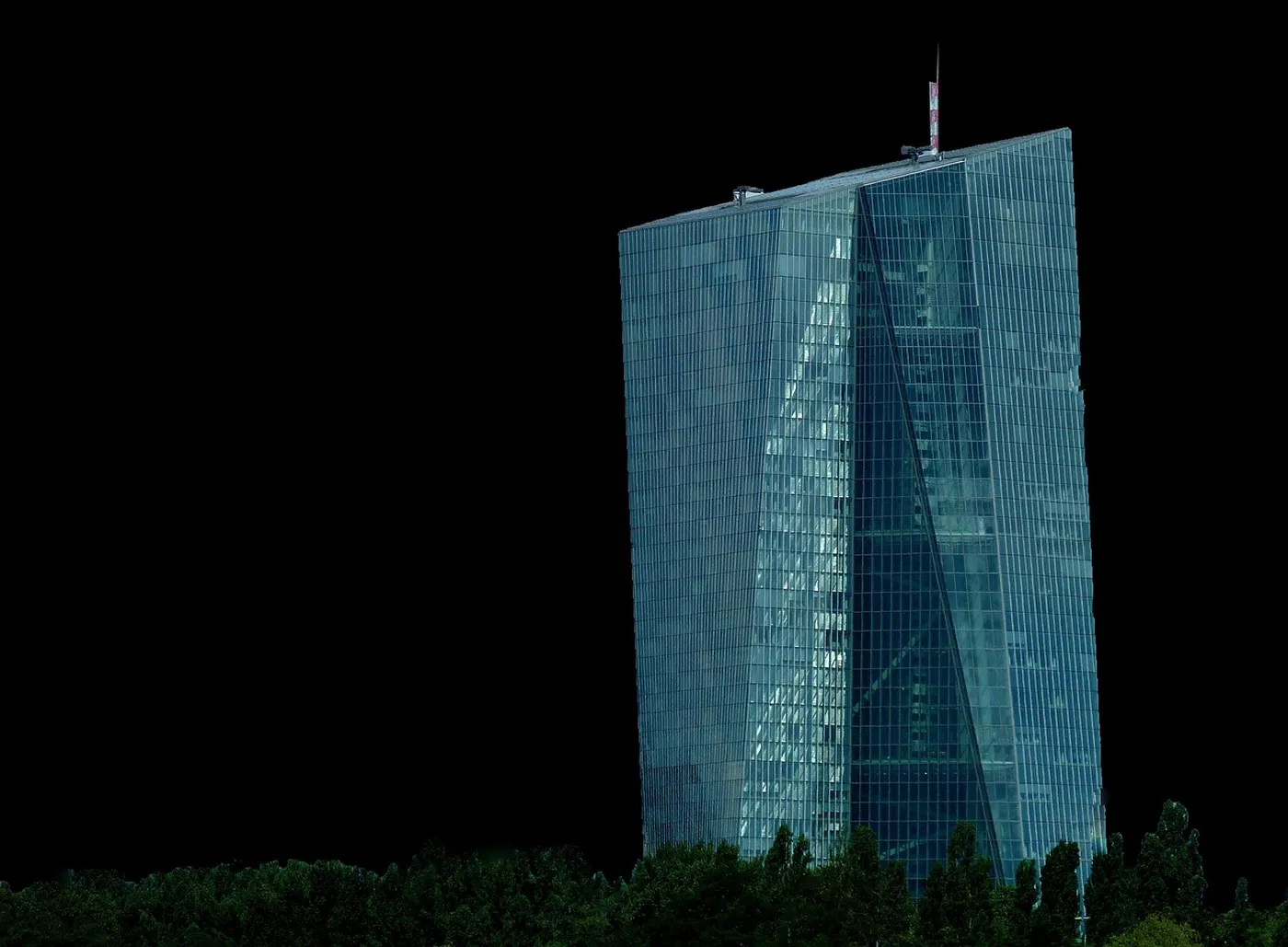 Bâtiment de la Banque centrale européenne à Francfort, symbole des décisions de politique monétaire qui impactent la dette française