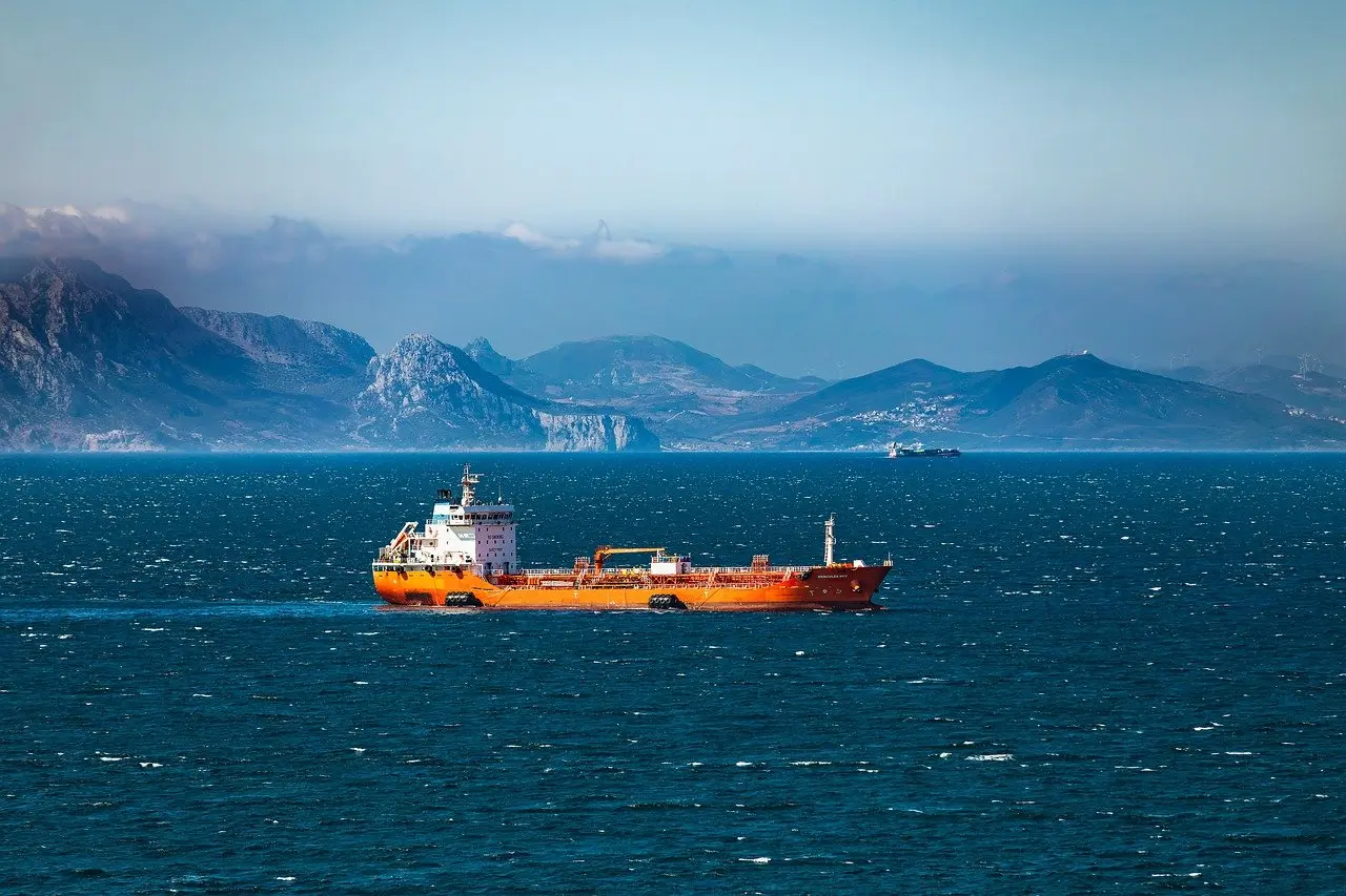 Pétrolier dans le détroit d'Ormuz