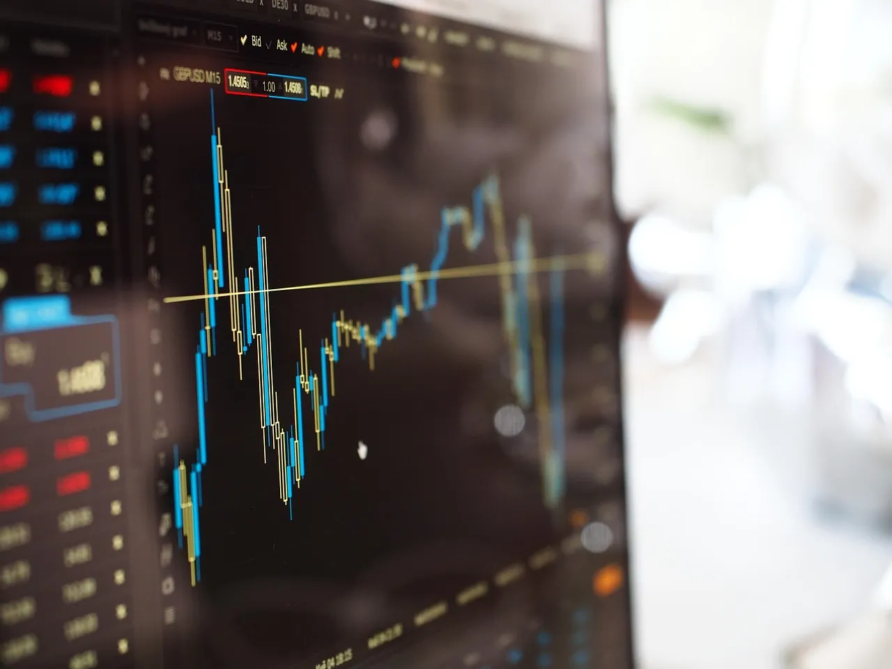 Graphique de marché financier illustrant la hausse des taux obligataires français en mars 2026