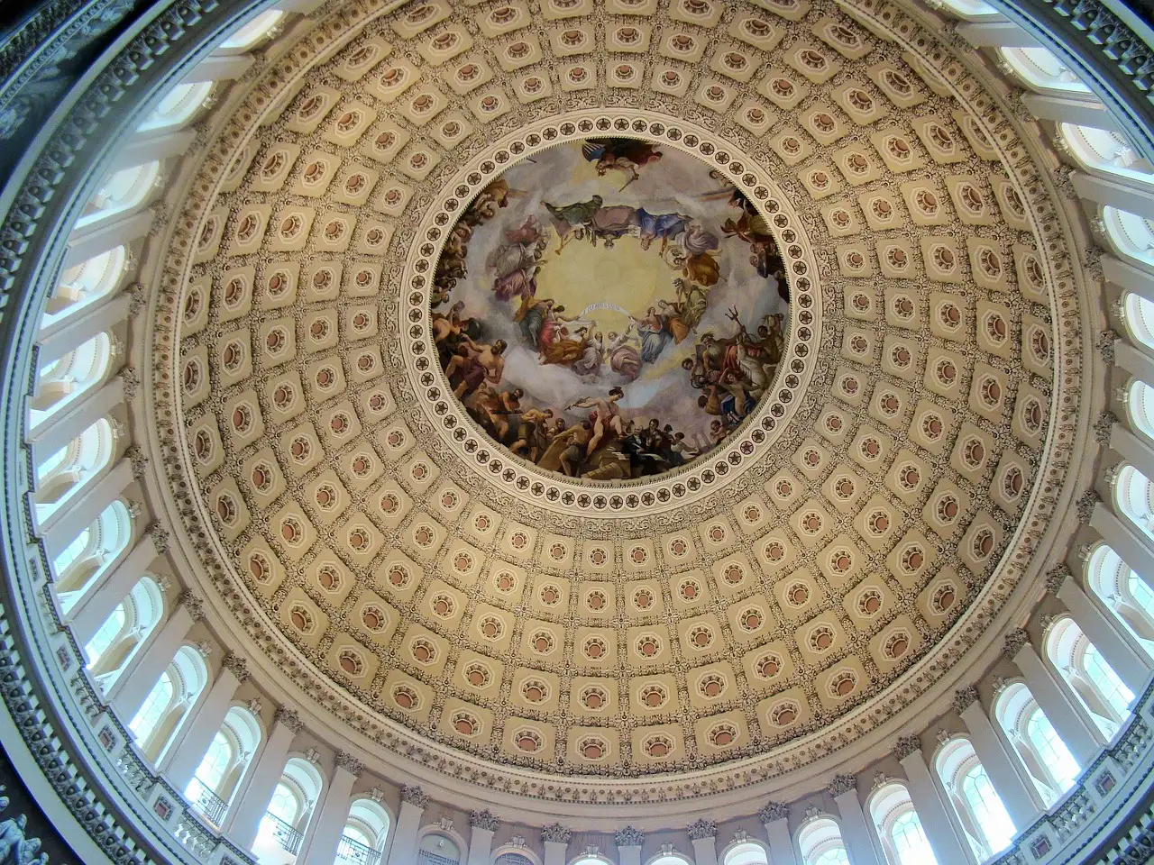 Trésor américain à Washington, symbole de la politique monétaire US