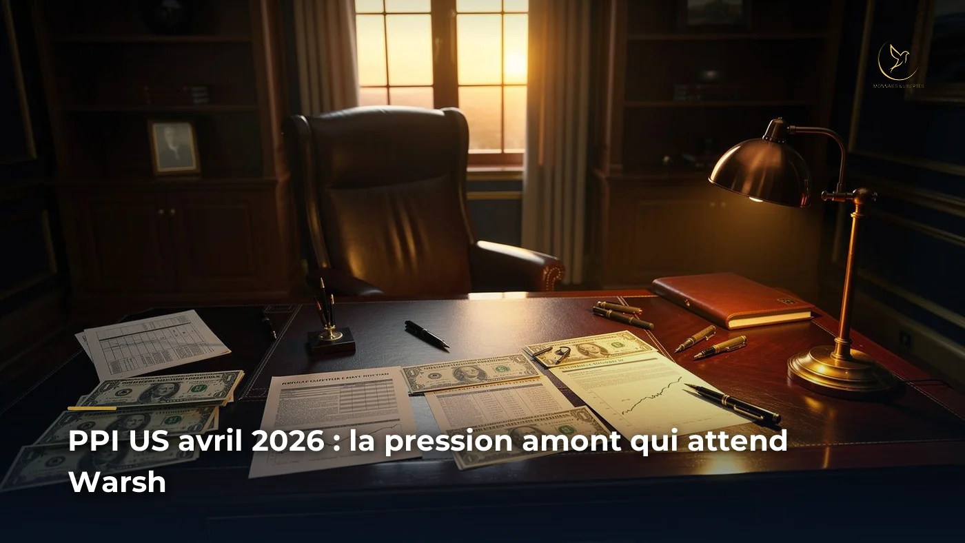 PPI US avril 2026 et arrivee Warsh a la Fed