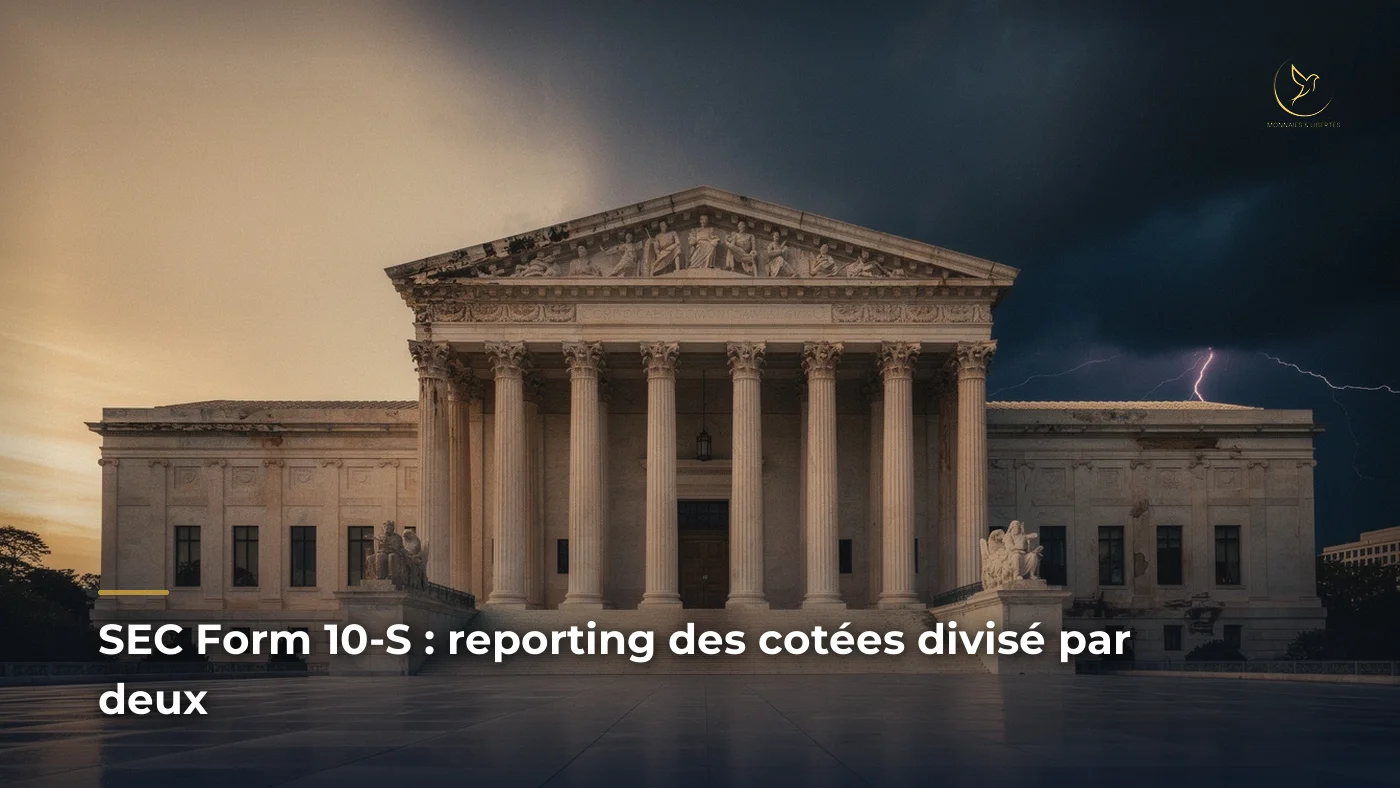 Capitole americain et calendrier reglementaire SEC Form 10-S 2026