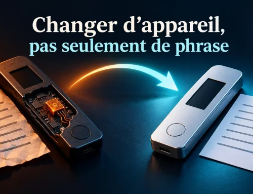 Ledger et CryptoBilis : pourquoi changer d&rsquo;appareil, pas seulement de phrase